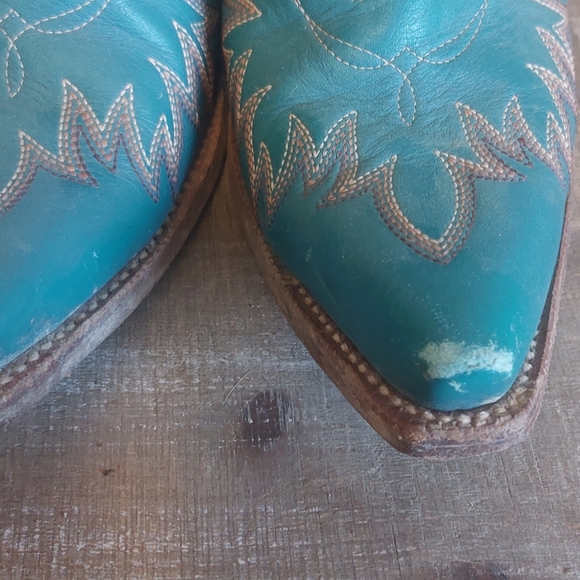 Ariat Dixon ankle booties teal - Picture 7 of 9